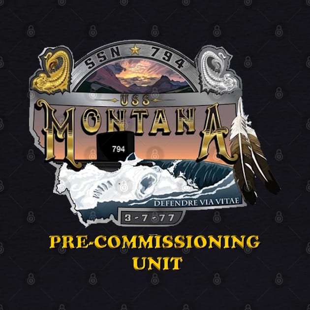 PCU Montana SSN 794 Crest for Dark Colors by Spacestuffplus